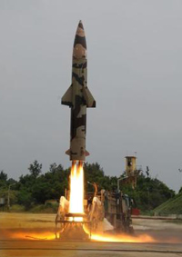 Prithvi-II missile